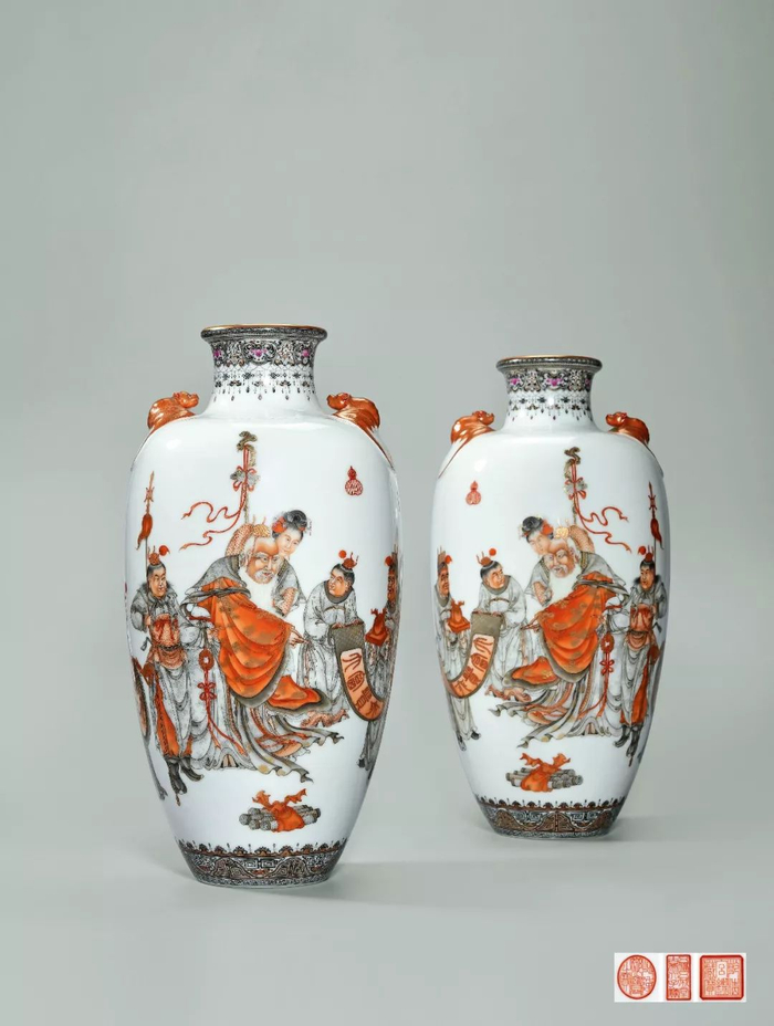 墨彩描金:洁净素雅,濒临失传的“瓷上水墨画”|绘画|人物画_新浪新闻