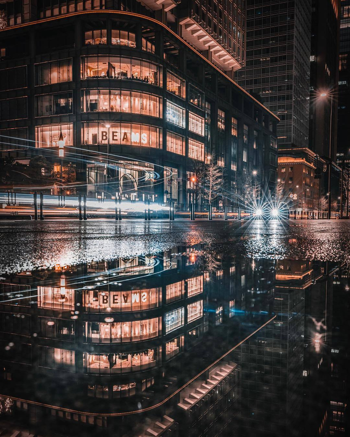 日本夜晚街道的魅力日本东京摄影师 Jun Yamamoto,又名 jungraphy_新浪新闻