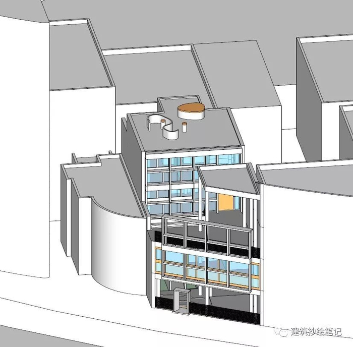 柯布西耶作品抄绘分析 | 抄什么建筑