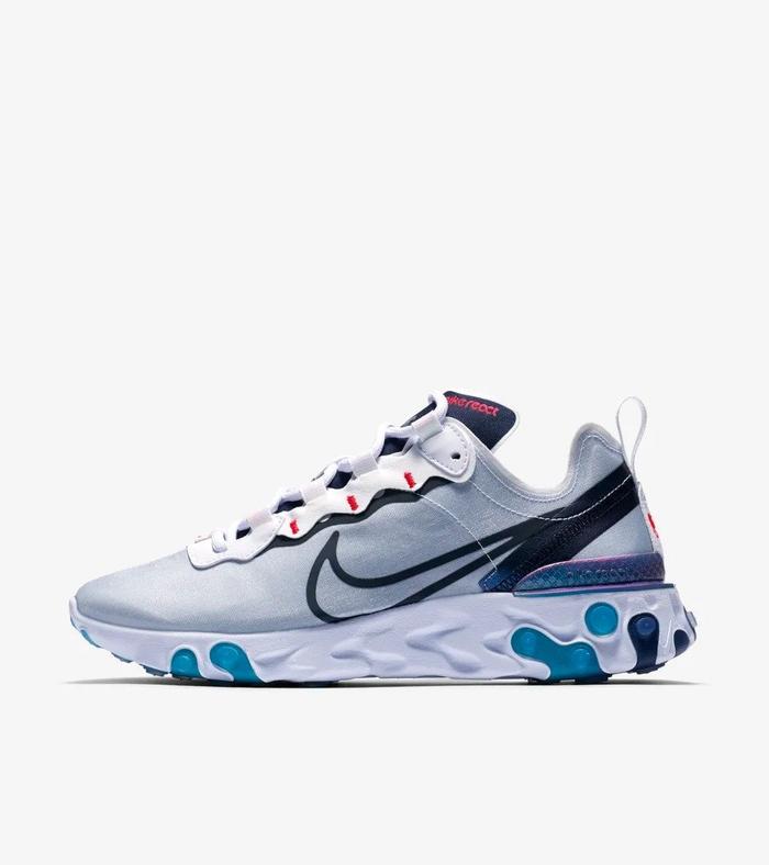 七夕限定款Nike React Element 55 发布，设计灵感来自喜鹊