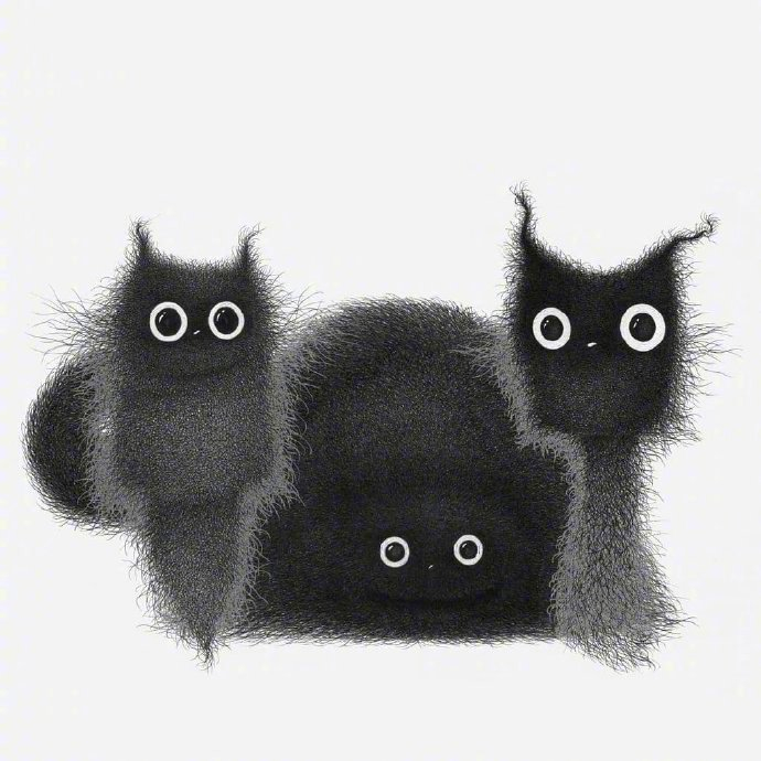小煤球儿(.purr.in.ink)|煤球