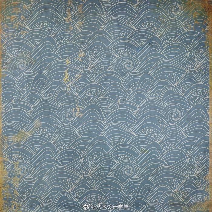 传统水纹图案纹样
