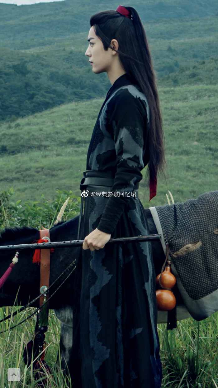 王一博肖战《陈情令》忘羡壁纸，我们不说再见