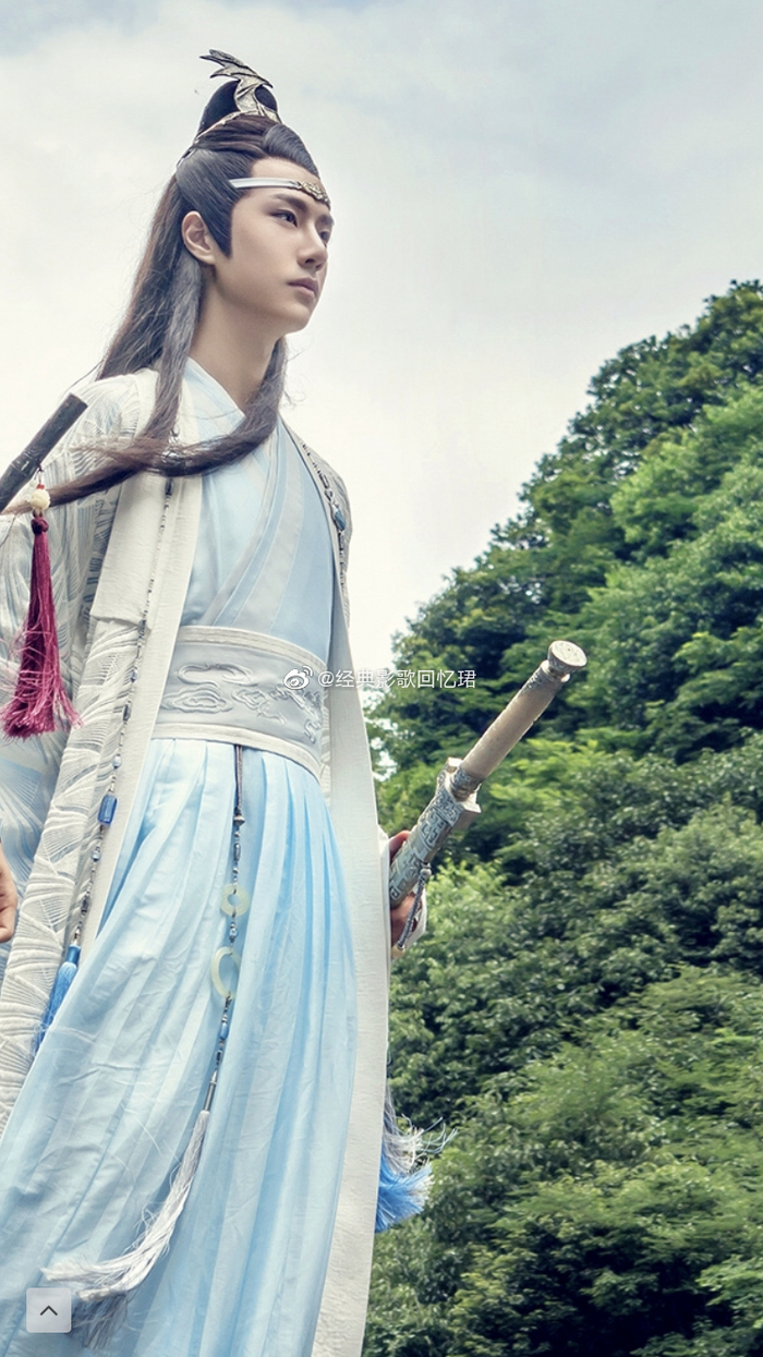 王一博肖战《陈情令》忘羡壁纸，我们不说再见