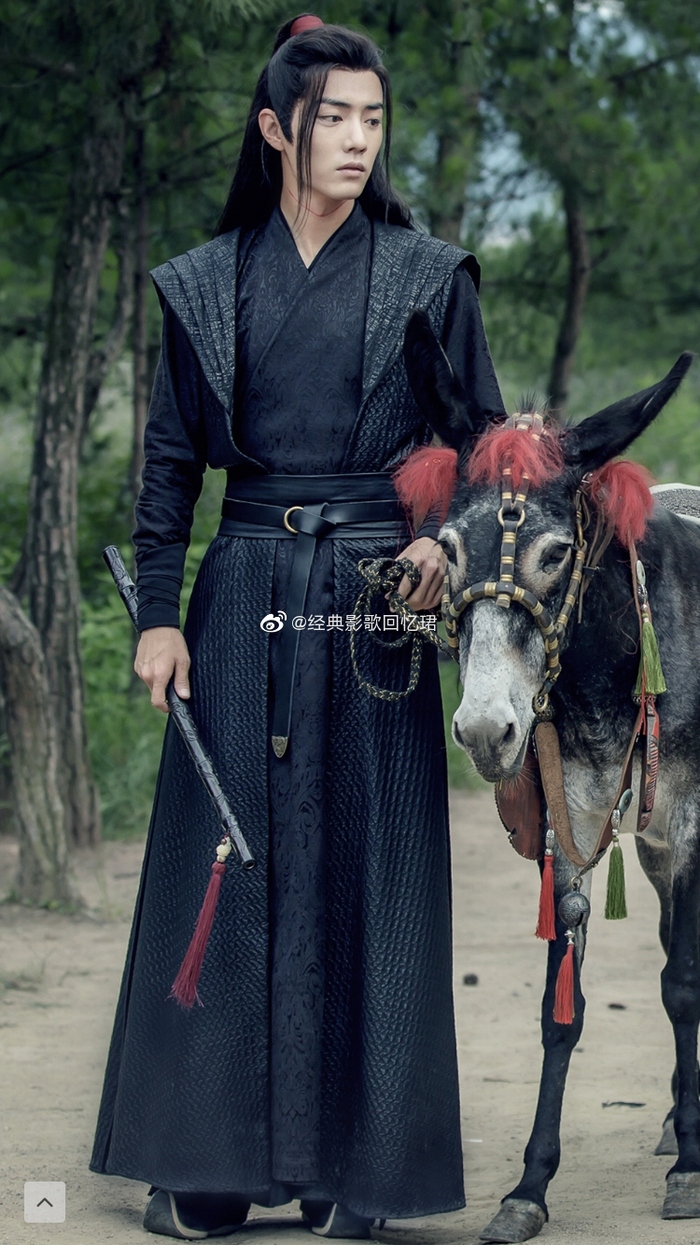 王一博肖战《陈情令》忘羡壁纸，我们不说再见