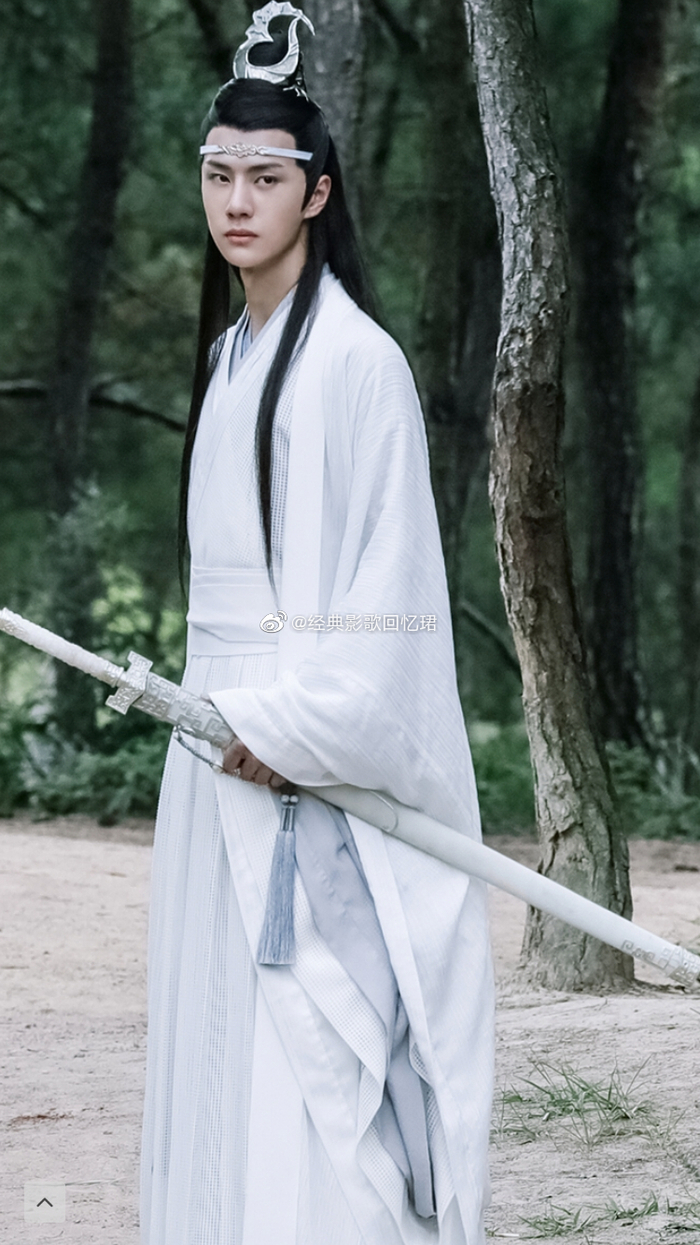 王一博肖战《陈情令》忘羡壁纸，我们不说再见_新浪新闻