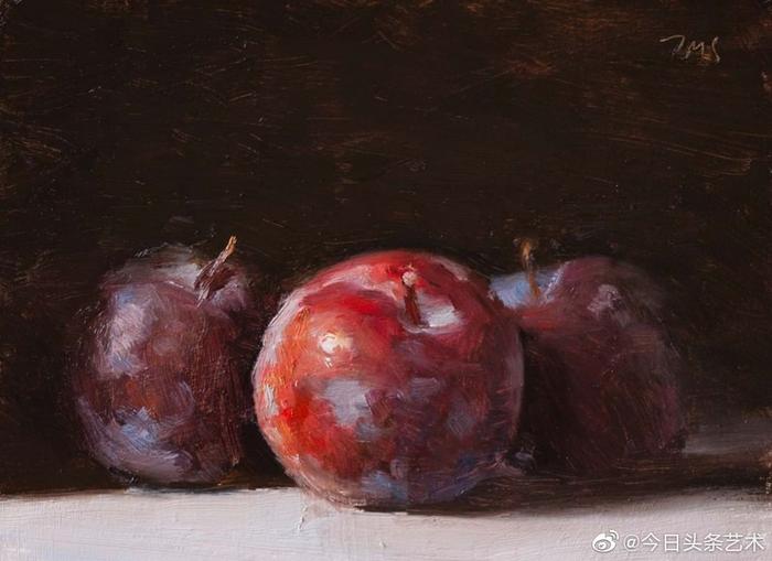 水果静物油画