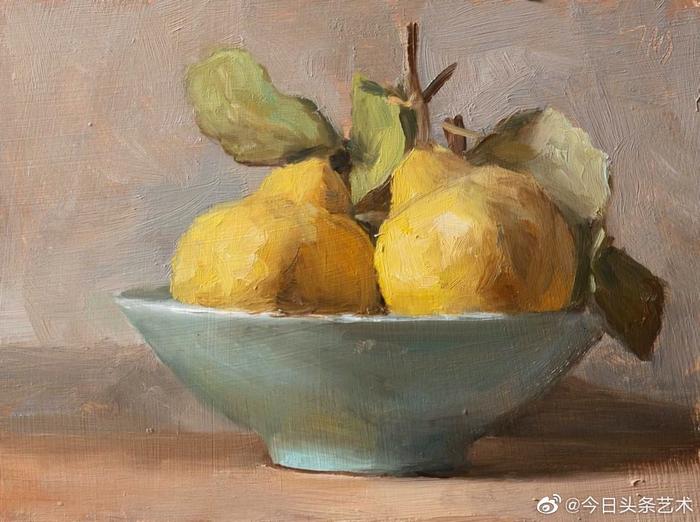 水果静物油画