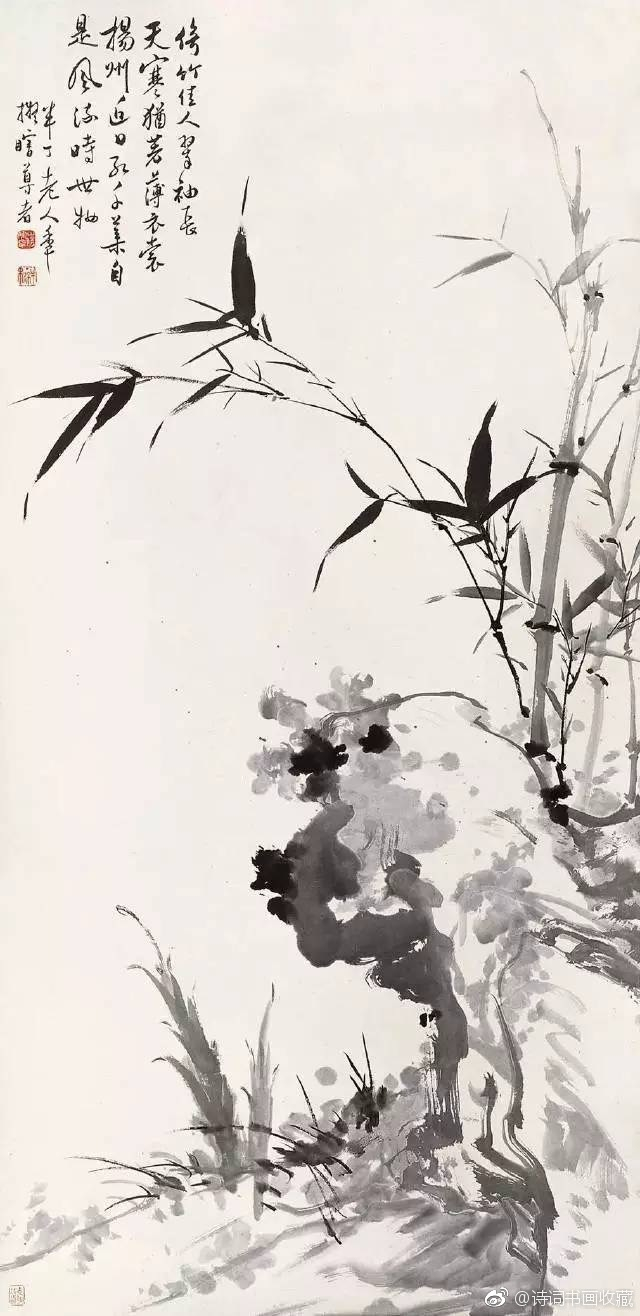 半丁老人国画作品欣赏|陈半丁|吴昌硕_新浪新闻