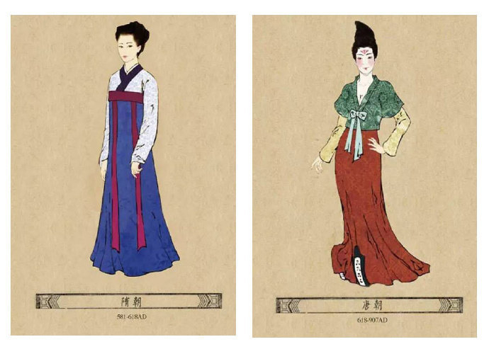 中国古代服饰的演变,绝美的进化史!你喜欢哪一款?|进化史|服饰|演变|中国_新浪新闻