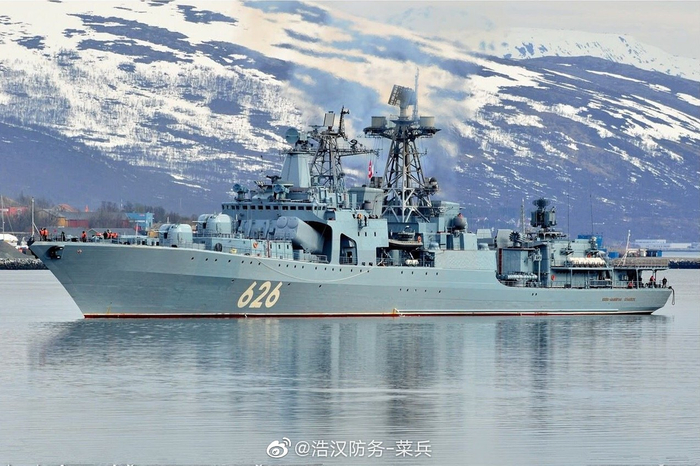 俄罗斯海军1155大型反潜驱逐舰