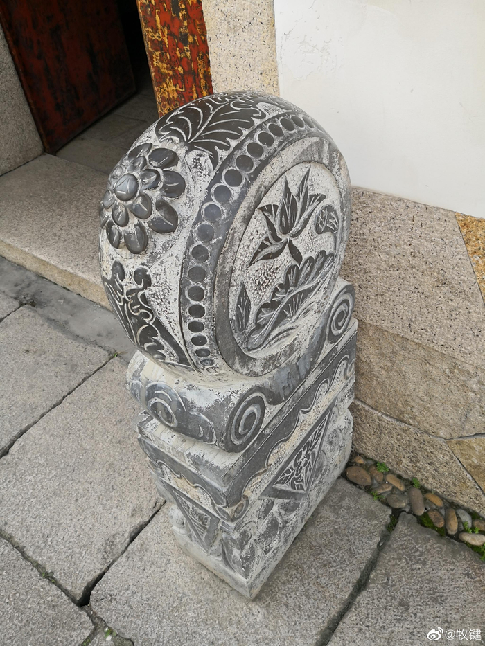 福州三坊七巷别致的门当，精致的福州人，有福之人。