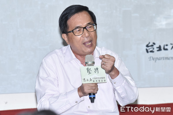 　陈水扁。（图片来源：台湾“东森新闻云”）