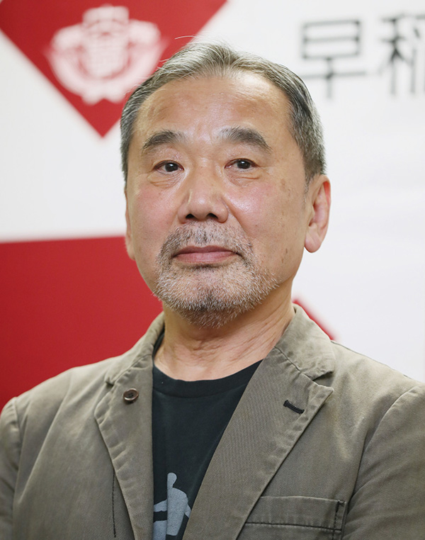 日本著名作家村上春树 IC 资料图