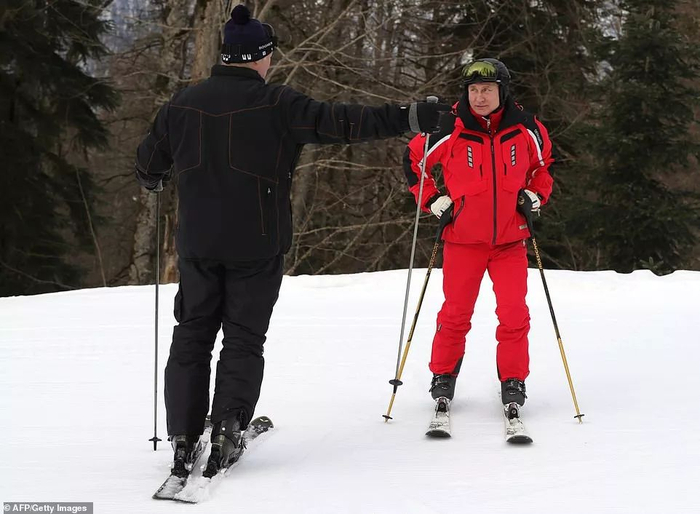  普京与白俄罗斯总统卢卡申科