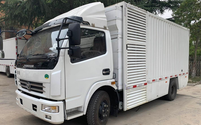  饱受争议的“水氢车”。 新京报记者 雷燕超 李阳 摄