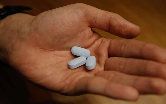 蓝色药丸特鲁瓦达。新京报记者 侯少卿 摄