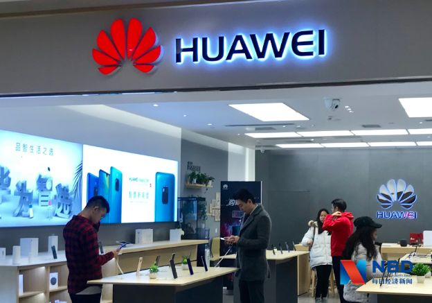 华为线下门店（图片来源：每经记者 李诗琪 摄）