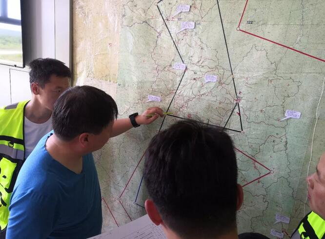 内蒙古大兴安岭航空护林管理局指挥航空作战。