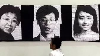 20年前，中国驻南使馆被炸，3位中国记者遇难（左起依次为邵云环、许杏虎和朱颖）