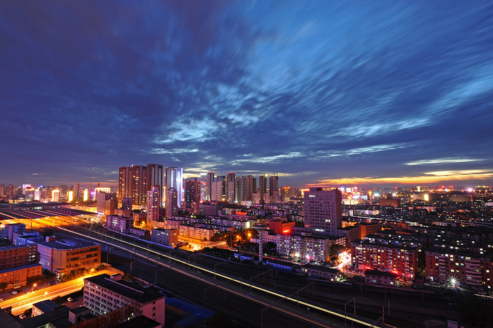 　▲资料图。沈阳夜景。图/视觉中国