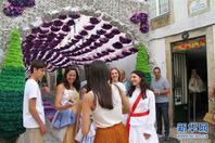葡萄牙托马尔市庆祝托盘节