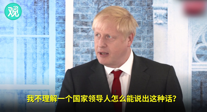 鲍里斯·约翰逊（视频截图）