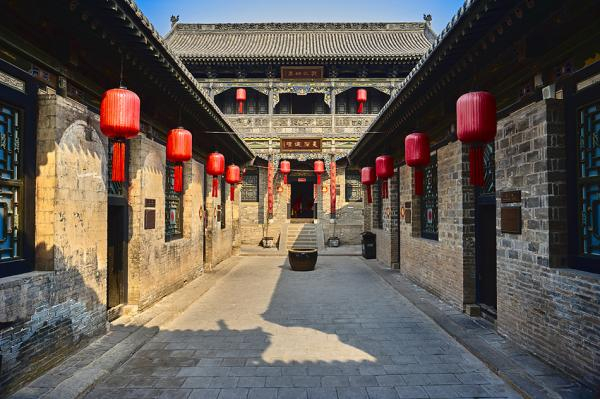 山西省晋中市乔家大院景区&nbsp; 视觉中国 资料图