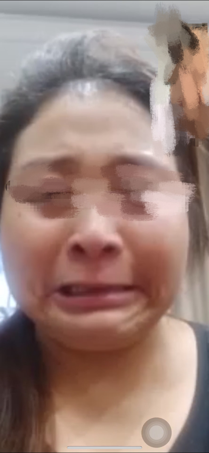 视频中的李秀娟。