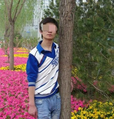 死者生前照片。受访者供图