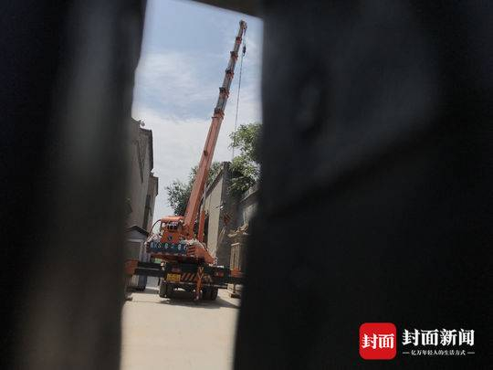 　　8月7日至16日，乔家大院景区暂停营业10天，加速整改。图为整改中的乔家大院景区。摄影：封面新闻记者 滕瑾