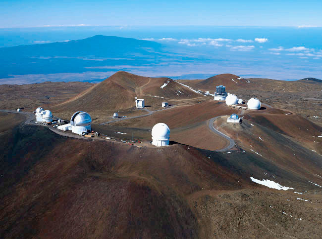 莫纳克亚山天文台群 IC 图