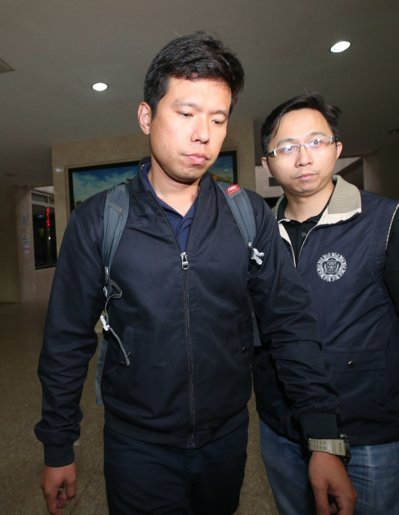 蔡英文专机走私案犯罪嫌疑人、蔡英文“特勤”人员吴宗宪。（图片来源：台媒）