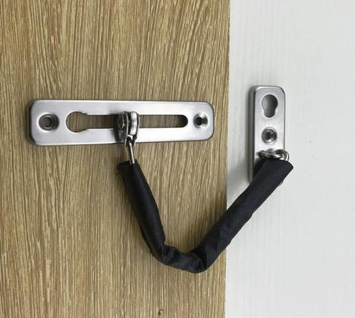 防盗门链怎么安装