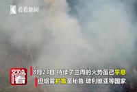 亚马孙大火 巴西总统又使出新招:哭穷!