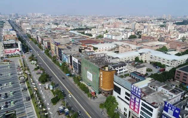 东莞厚街镇 图片来源：新华社