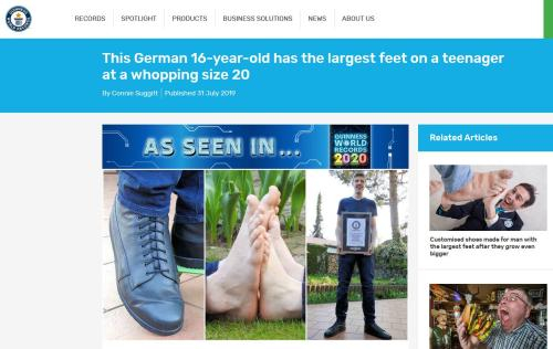 　图片来源：吉尼斯世界纪录官网截图