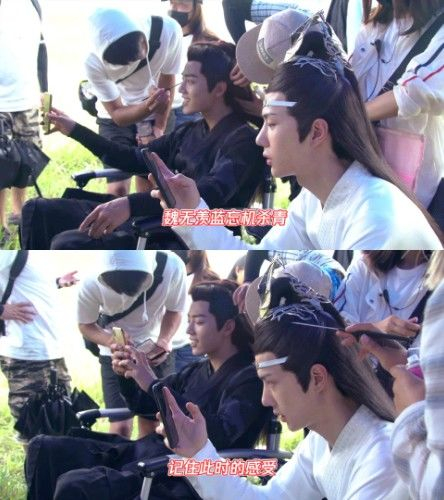 《陈情令》大结局花絮播出,王一博肖战合唱白色风车,网友泪目了