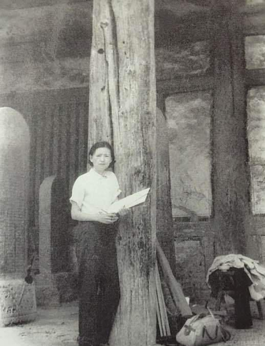 林徽因35张工作照,很是珍贵!每一张都很美!|延福寺|佛光寺_新浪新闻