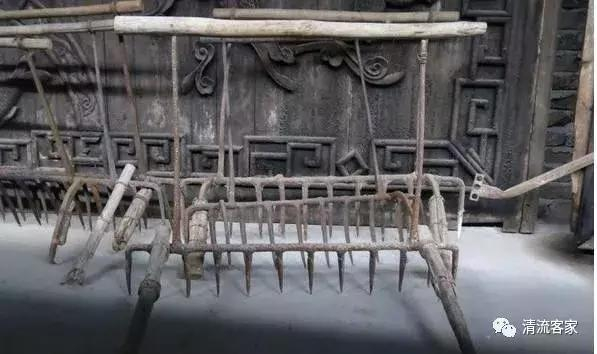 客家农具：犁耙|框架|扶手