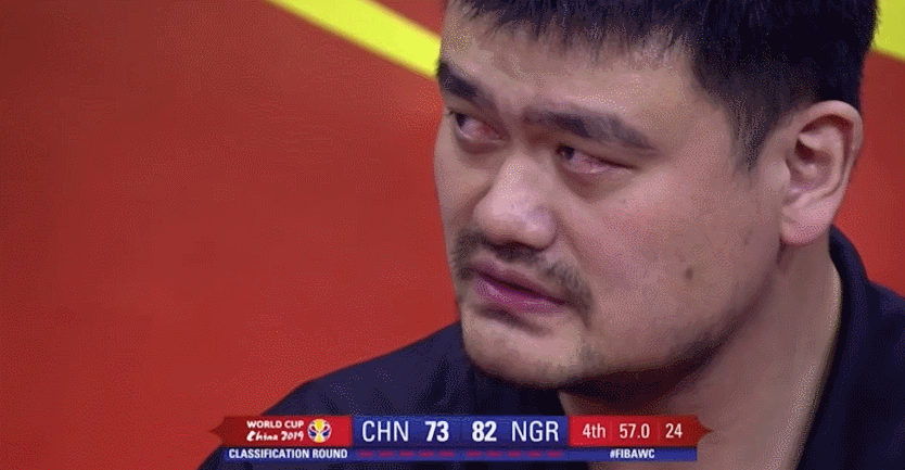 姚明赛后眼眶湿了 这里面的滋味谁能懂