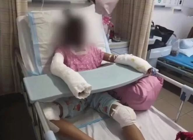 不幸离世的女孩哲哲&nbsp; 图源：荔枝新闻