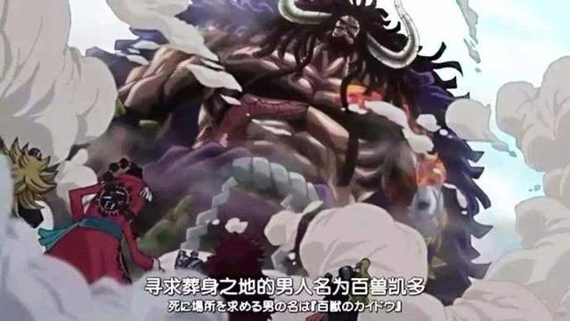 海贼王:凯多究竟是什么怪物?百兽和海陆空称号绝非浪得虚名