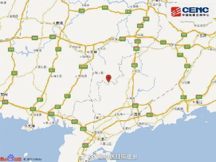 图据中国地震台网