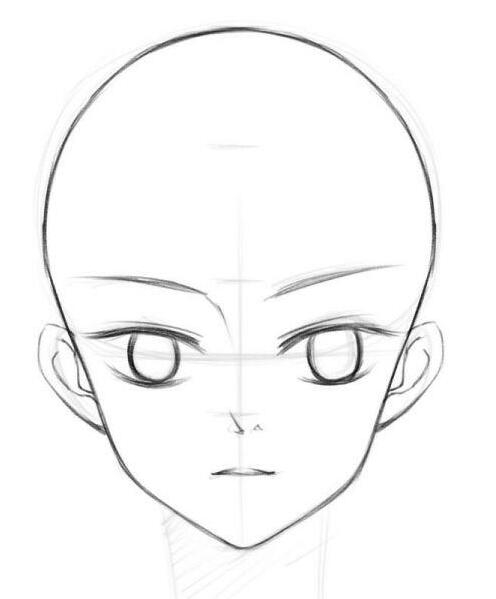 如何画好动漫人物的脸动漫人物脸部五官画法