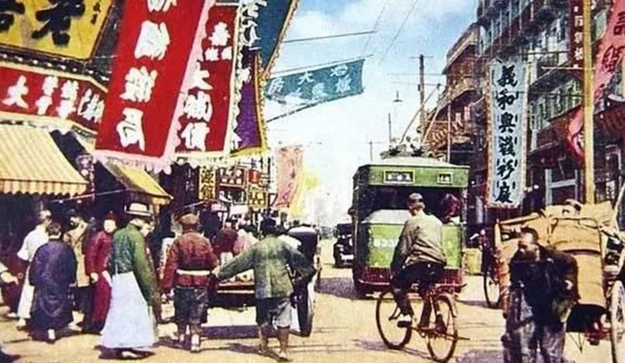民国时期上色照片:还原真实的民国风景