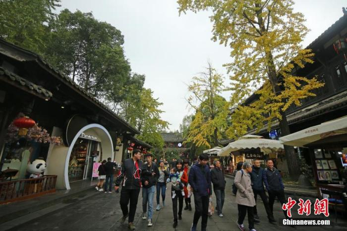  资料图：锦里古街。中新社记者 王磊 摄