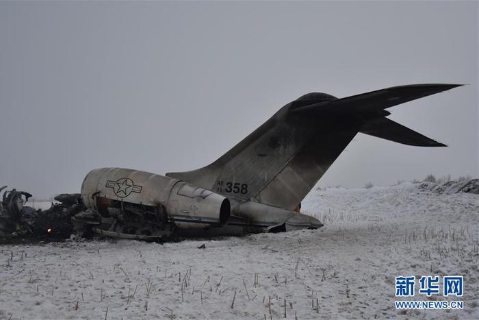 美国军方证实一架军用飞机在阿富汗坠毁