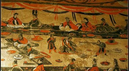 中国古代本是分食制，明代以后成了合食制