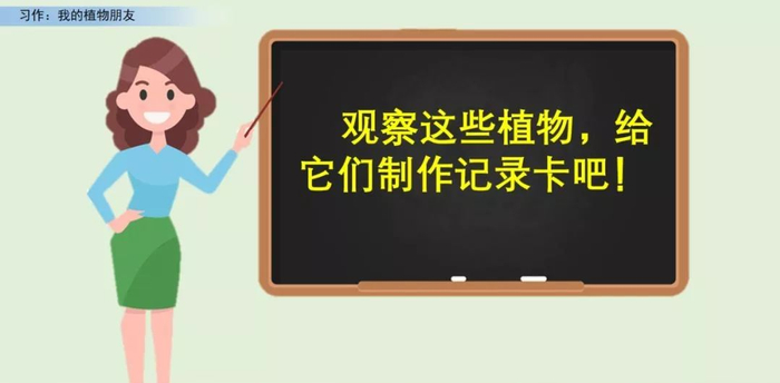 【微课堂】统编语文三年级下册第一单元作文《我的植物朋友》图文解读+写作指导+写作示例
